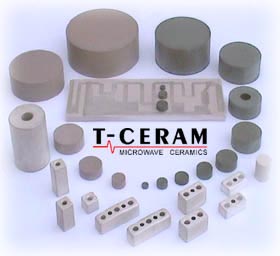 T-CERAM - Keramick rezontory, substrty a filtry